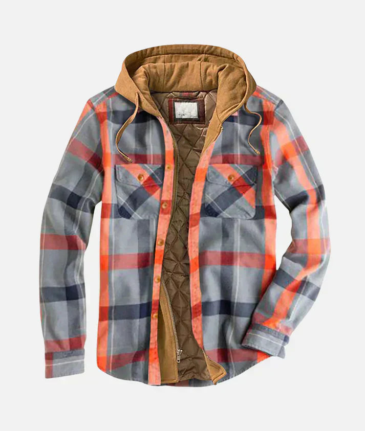 Henrik-Jacke | Kariertes Patchwork-Jacke