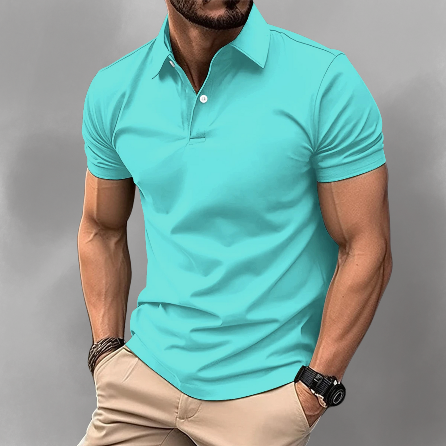 Zeitlosen Herren-Poloshirt (2 + 1 Gratis)