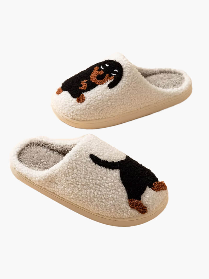 Dachshund Winter Slipper