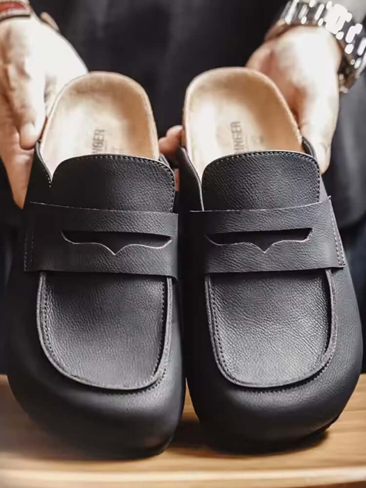 Schwarze Mules