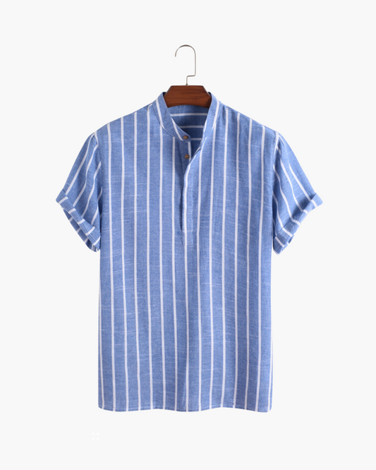 Marineblaues Poloshirt
