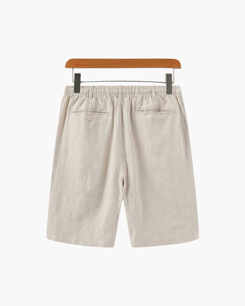 Premium-Leinenshorts
