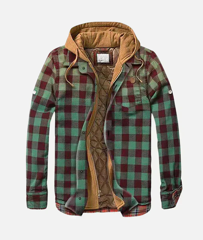 Henrik-Jacke | Kariertes Patchwork-Jacke