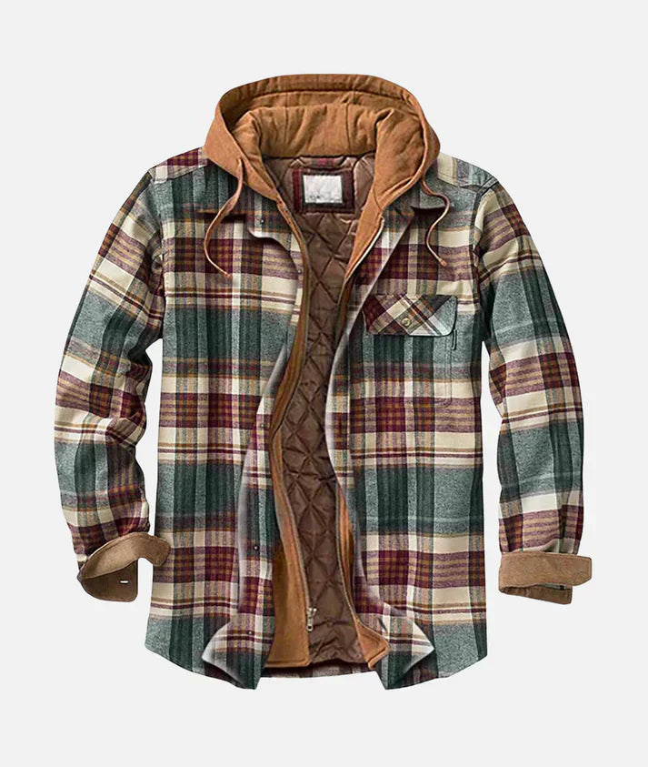 Henrik-Jacke | Kariertes Patchwork-Jacke