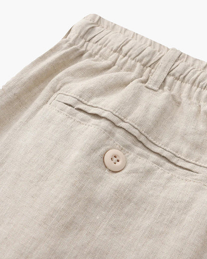 Premium-Leinenshorts