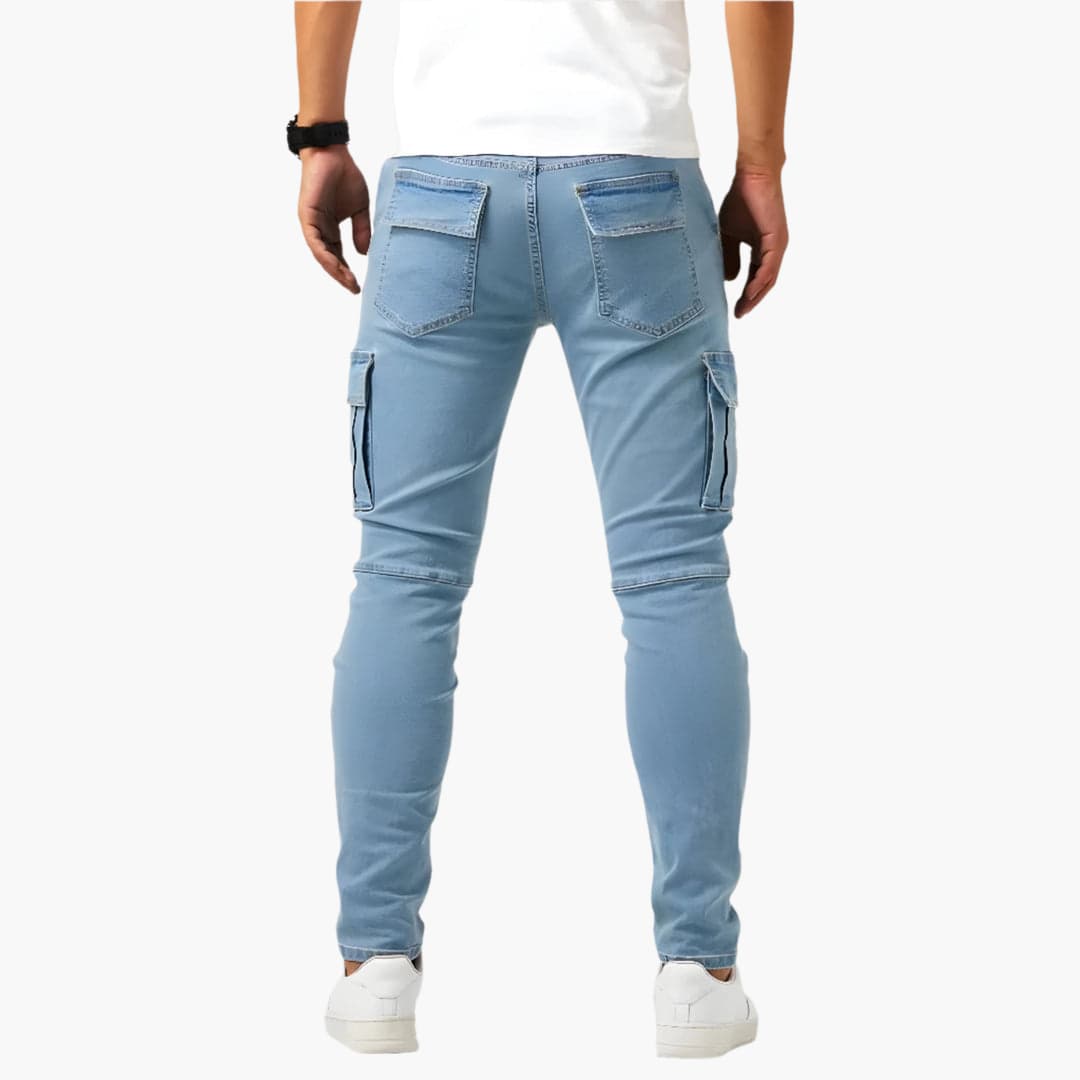 Stretch Cargo Jeans