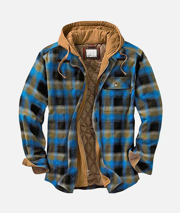 Henrik-Jacke | Kariertes Patchwork-Jacke