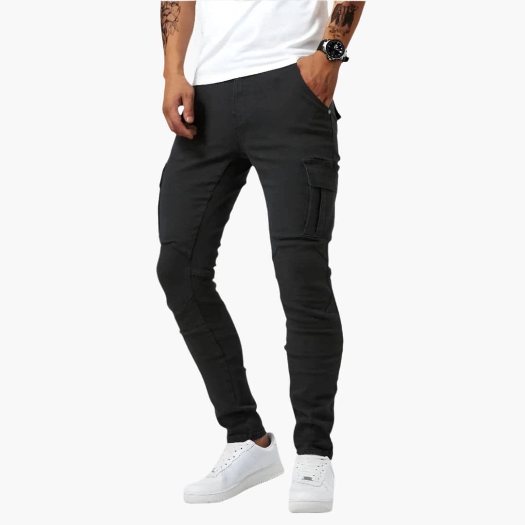 Stretch Cargo Jeans