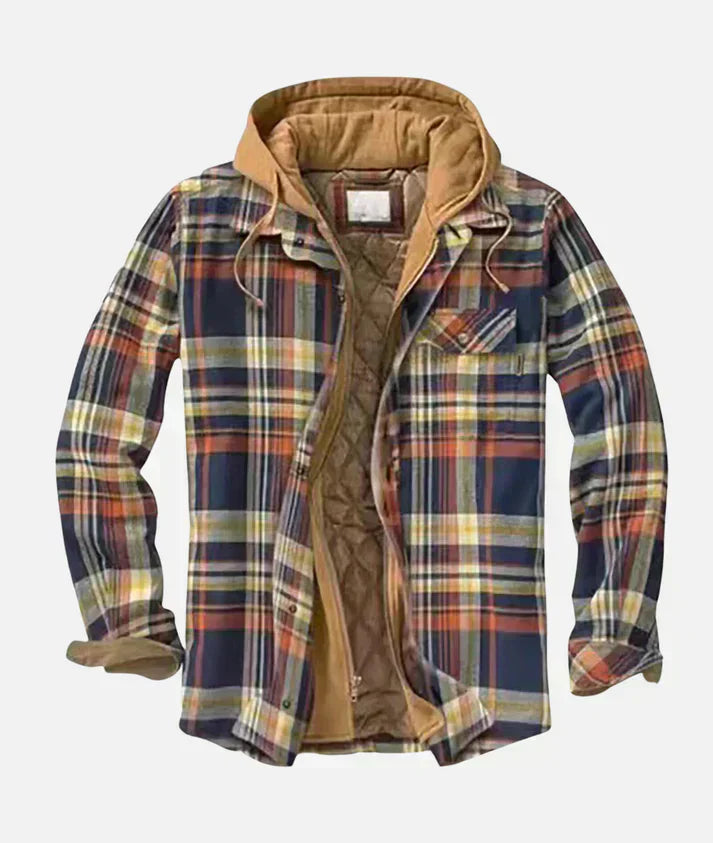 Henrik-Jacke | Kariertes Patchwork-Jacke