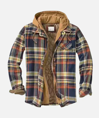 Henrik-Jacke | Kariertes Patchwork-Jacke