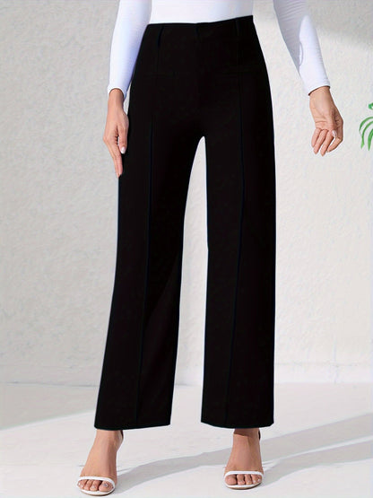 Premium High Waist Hose mit weitem Bein