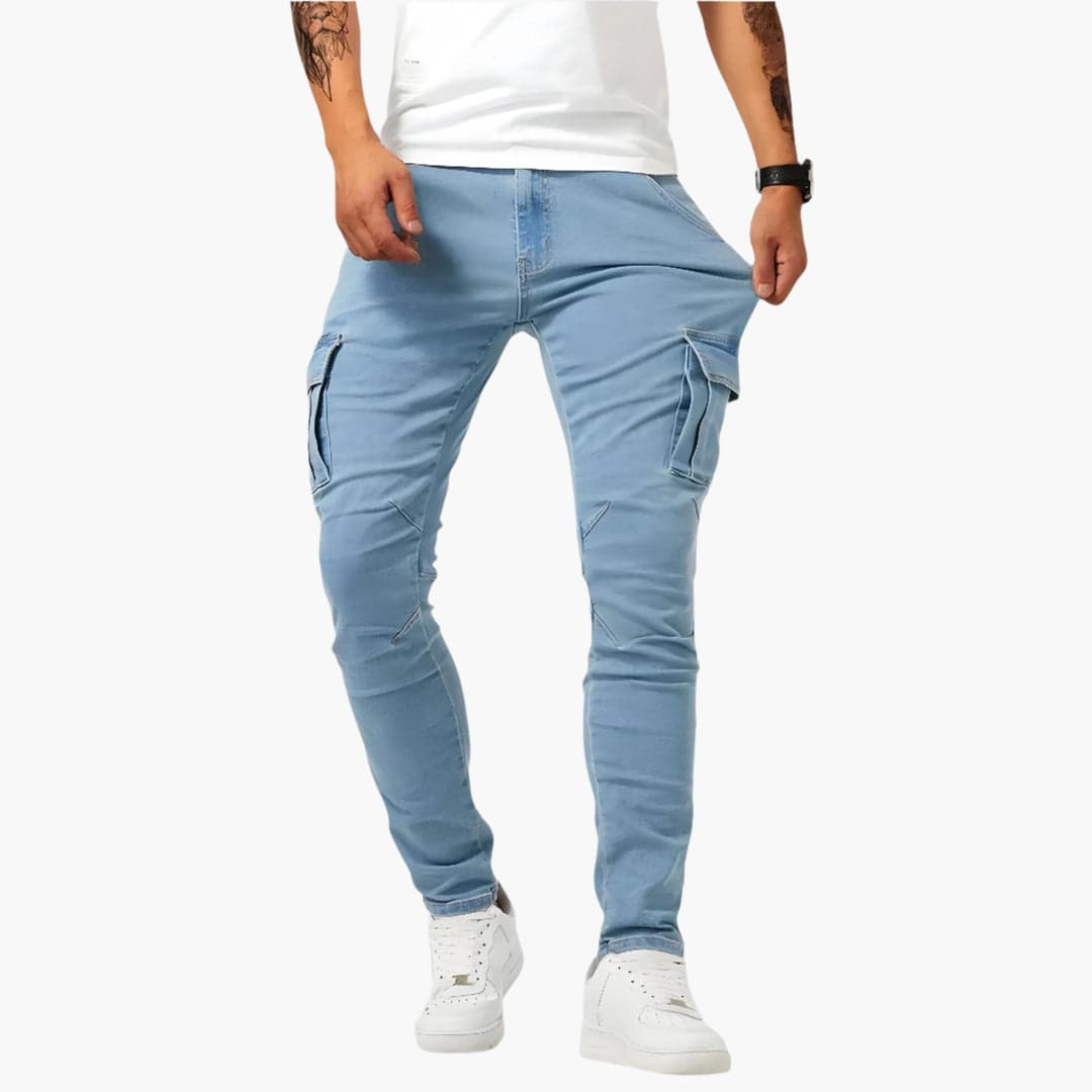 Stretch Cargo Jeans