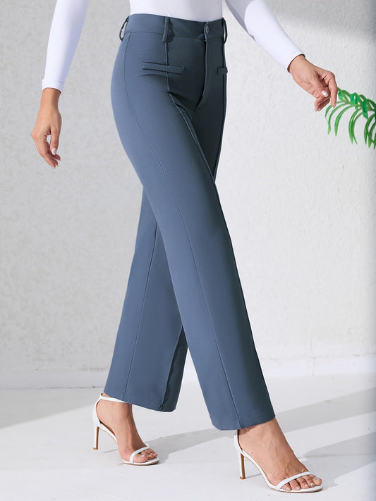 Premium High Waist Hose mit weitem Bein