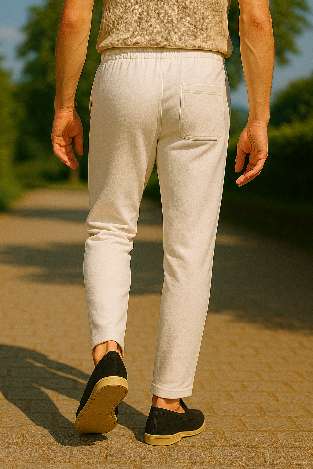 Leinen-Sommerhose