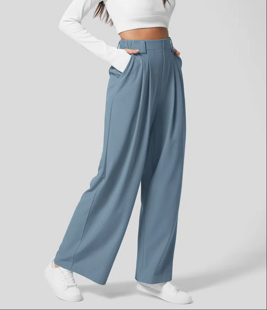 Komfortable und formende Hose | Türkis