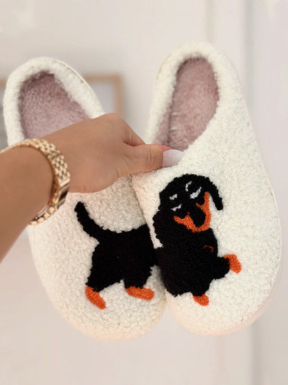 Dachshund Winter Slipper