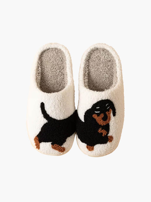 Dachshund Winter Slipper