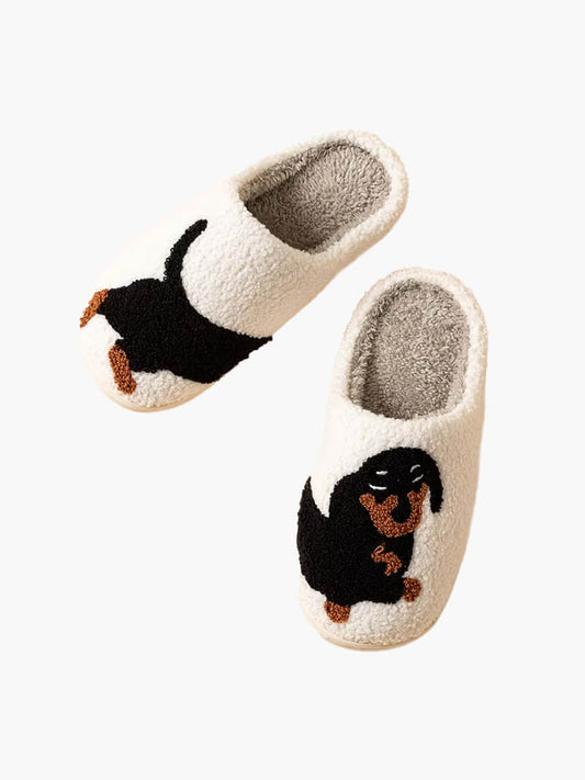 Dachshund Winter Slipper