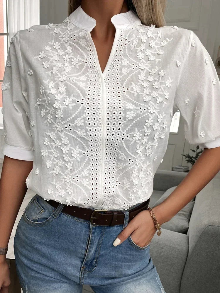 Klassische Elegante Bluse