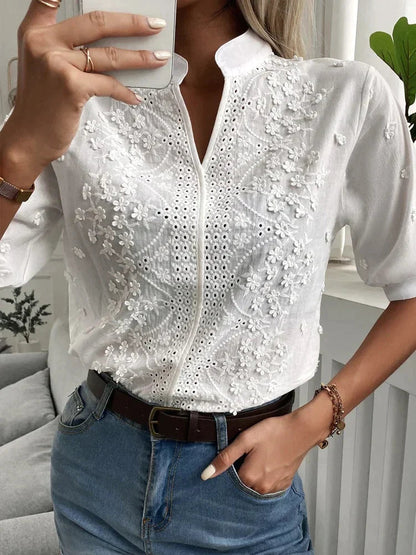 Klassische Elegante Bluse