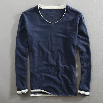 Valmont-Langarmshirt aus Baumwolle