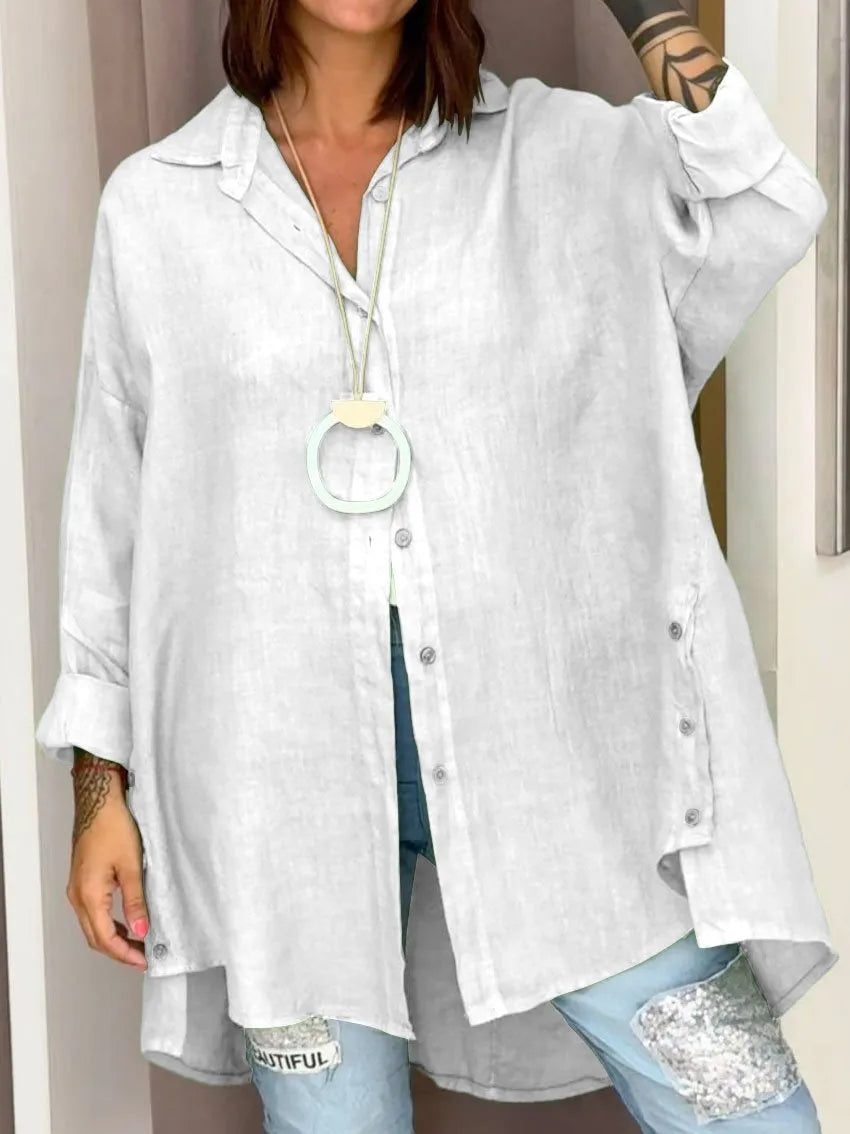 Oversized Button-Up Nightgown