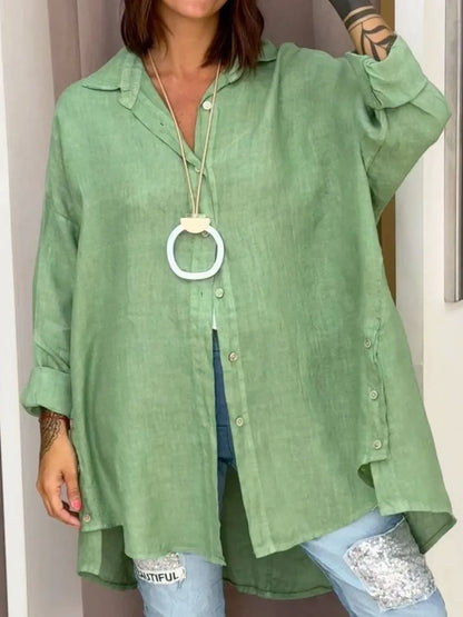 Oversized Button-Up Nightgown