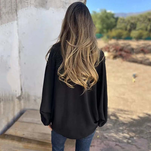 Stilvolle Bluse mit Knopfdetails