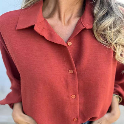 Stilvolle Bluse mit Knopfdetails