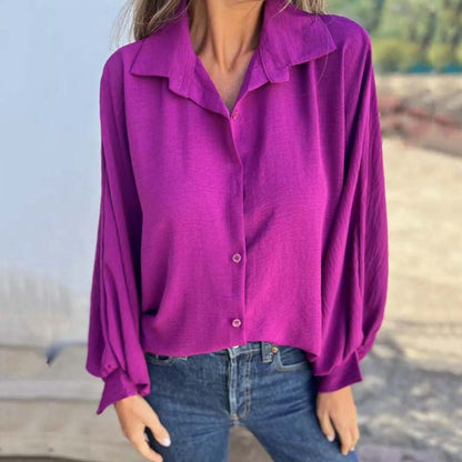 Stilvolle Bluse mit Knopfdetails